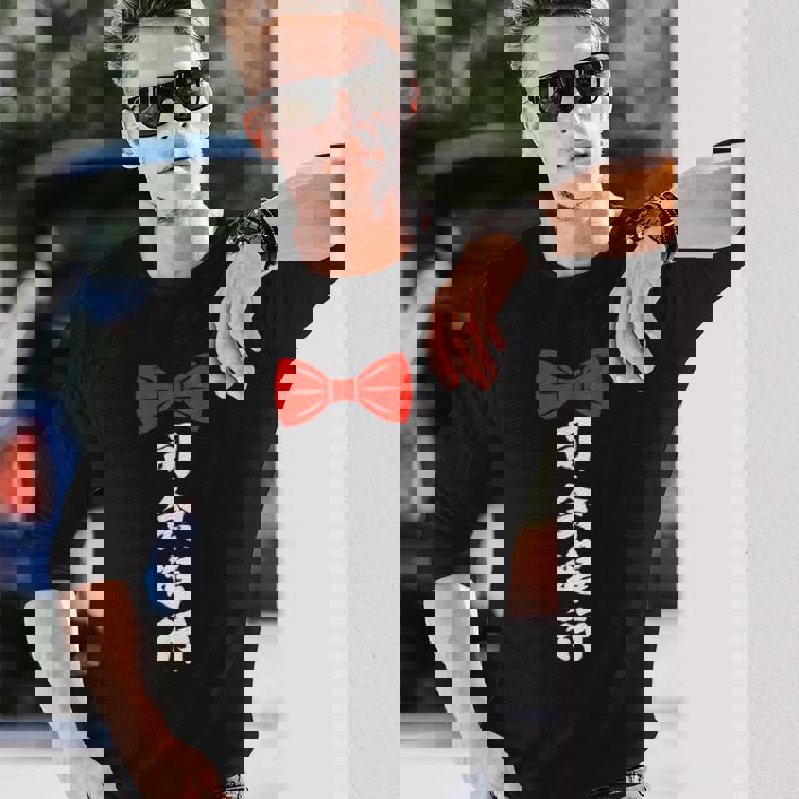 司会進行 面白い 漢字 和風 グラフィック メンズ レディース 誕生日 長袖Tシャツ 彼への贈り物