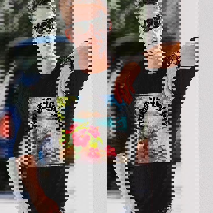 奄美大島 日本 7 長袖Tシャツ 彼への贈り物