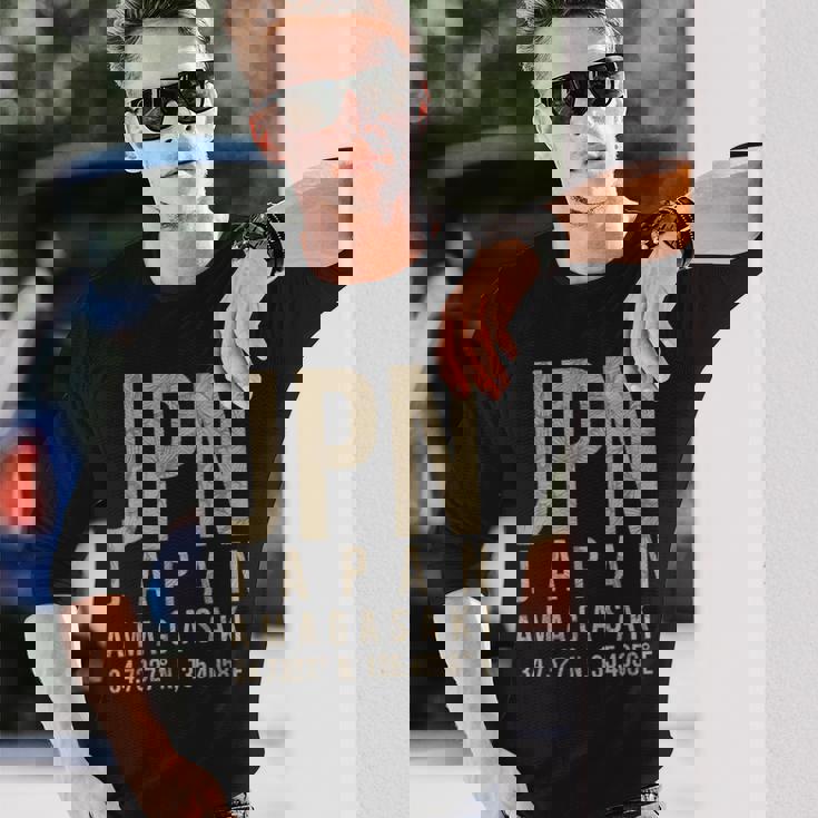 尼崎日本 長袖Tシャツ 彼への贈り物