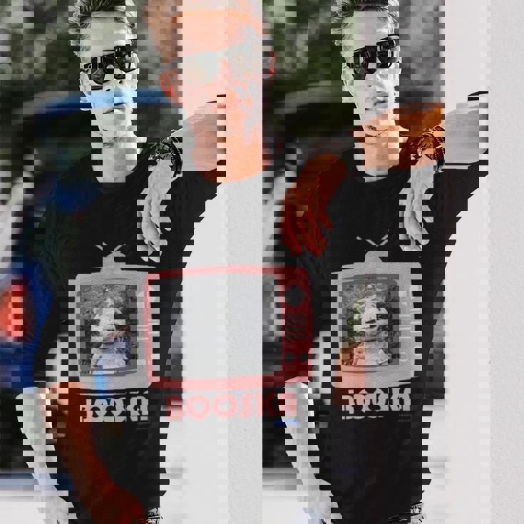 快獣ブースカシリーズ Tvレトロ02 長袖Tシャツ 彼への贈り物