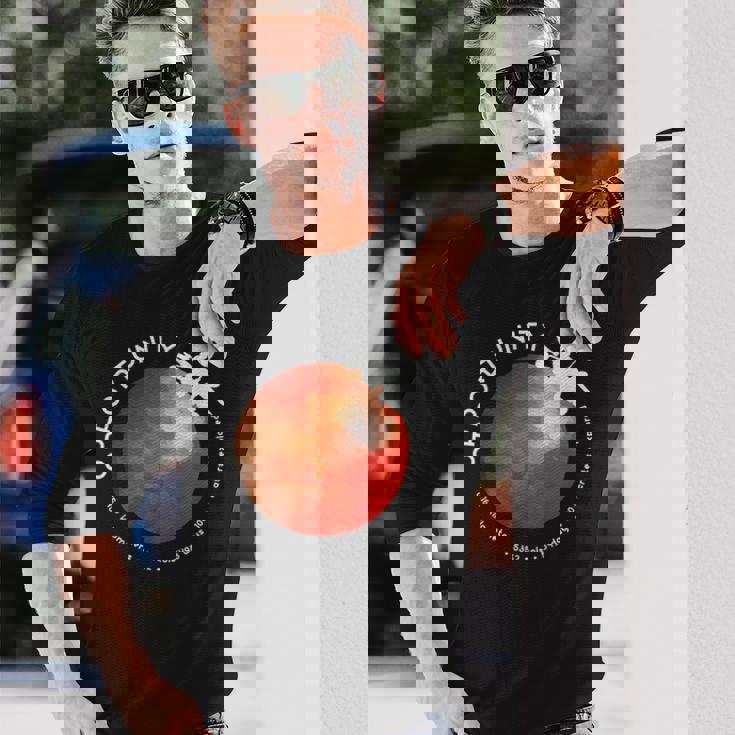 火星のオポチュニティ・ローバー オピー 宇宙探検 長袖Tシャツ 彼への贈り物