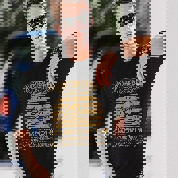 理学療法士 面白い 長袖Tシャツ 彼への贈り物