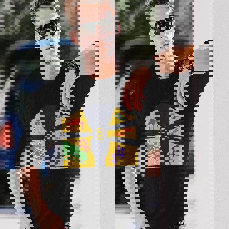 琉球備形沖縄沖縄内南朱型 三線 長袖tシャツ 長袖Tシャツ 彼への贈り物