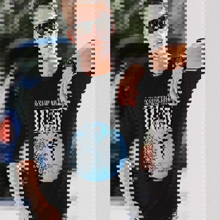 真夏の夜の夢 ウィリアム・シェイクスピア 長袖Tシャツ 彼への贈り物