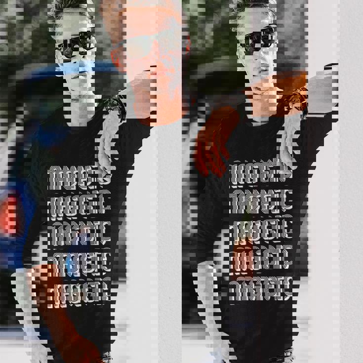 磁気 長袖Tシャツ 彼への贈り物