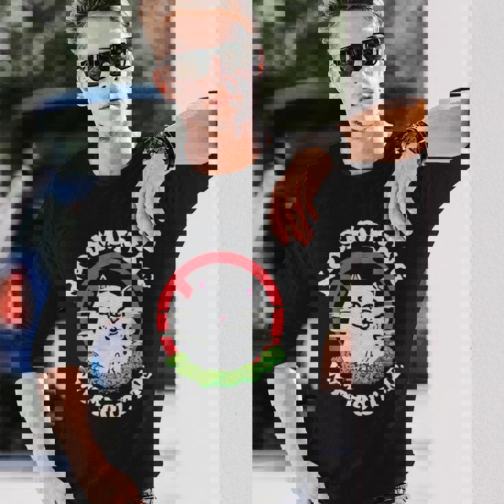 私なしでは禁煙だ 長袖Tシャツ 彼への贈り物