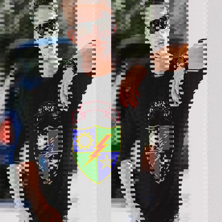 第1大隊-第75レンジャー連隊 長袖Tシャツ 彼への贈り物