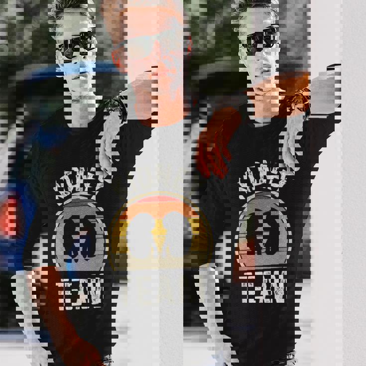 腎臓チーム 透析 テックウィーク 技術者 腎臓 看護師 長袖Tシャツ 彼への贈り物