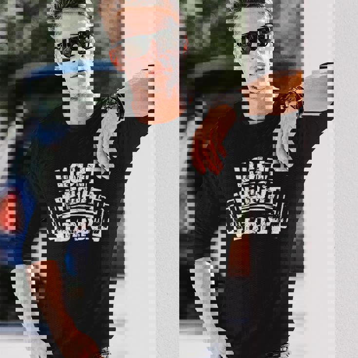 軽量 ベビー ボディビルディング ウェイトリフティング ワークアウト 長袖Tシャツ 彼への贈り物