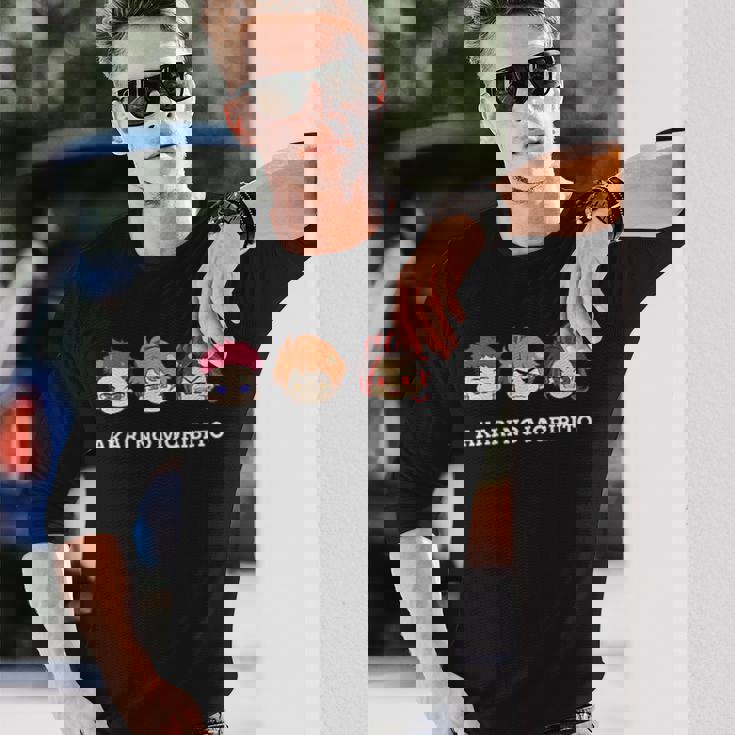 逆光 -土佐ノ双璧- あつ守りくん 長袖Tシャツ 彼への贈り物