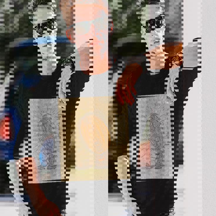 金霊【日本の妖怪シリーズ】 長袖tシャツ 長袖Tシャツ 彼への贈り物