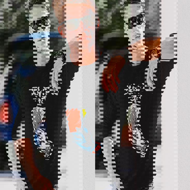 面白いtシャツ サッカー レッドカード おもしろ 服 ネタ メンズ サッカー部 おもしろグッズ 大人 子供 長袖Tシャツ 彼への贈り物