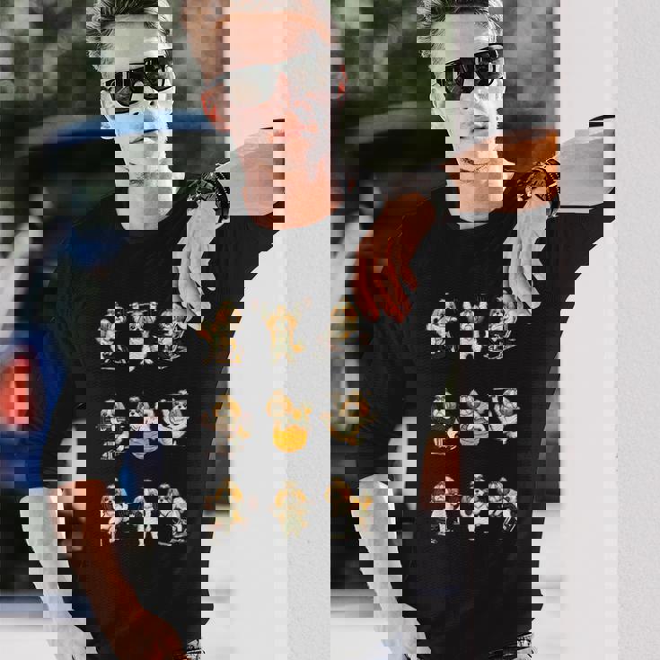 面白いtシャツ 犬 シーズー 筋トレ ジム イヌ グッズ かわいい おもしろtシャツ 面白い 服 ネタ 長袖Tシャツ 彼への贈り物