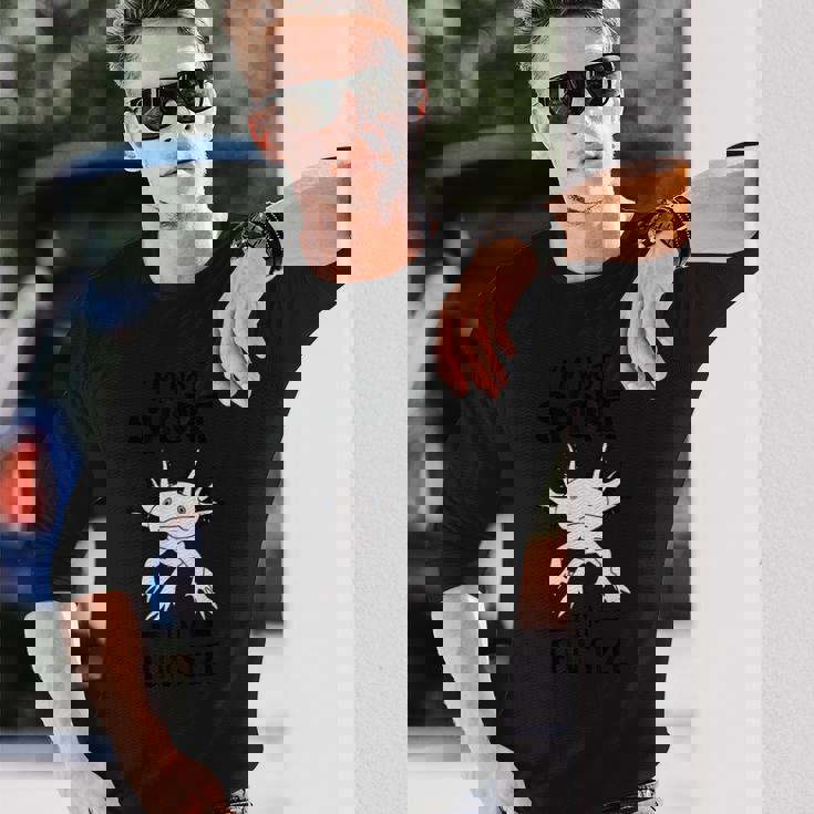 面白いウーパールートル、短くはない、楽しいサイズだよ 長袖Tシャツ 彼への贈り物