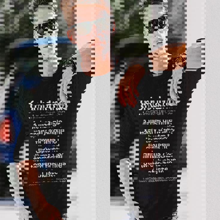 面白いオンブズマン 長袖Tシャツ 彼への贈り物