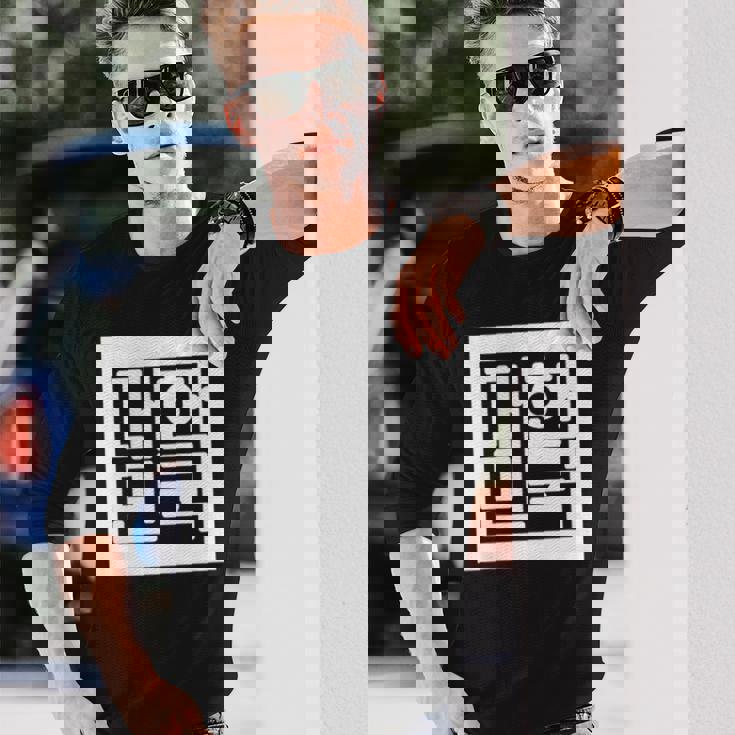 韓国国章 ハングル 長袖Tシャツ 彼への贈り物