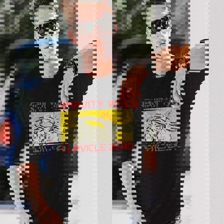 骨折 鎖骨 長袖Tシャツ 彼への贈り物