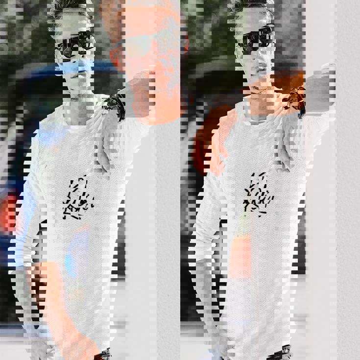 1956 誕生日 70歳 古希祝い クールでシンプルな数字デザイン 長袖Tシャツ 彼への贈り物