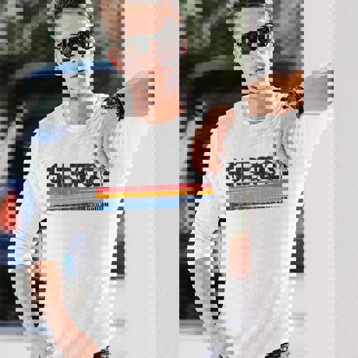 Arの故郷の誇りをこのレトロな70年代80年代でギブソンに見せましょう 長袖Tシャツ 彼への贈り物