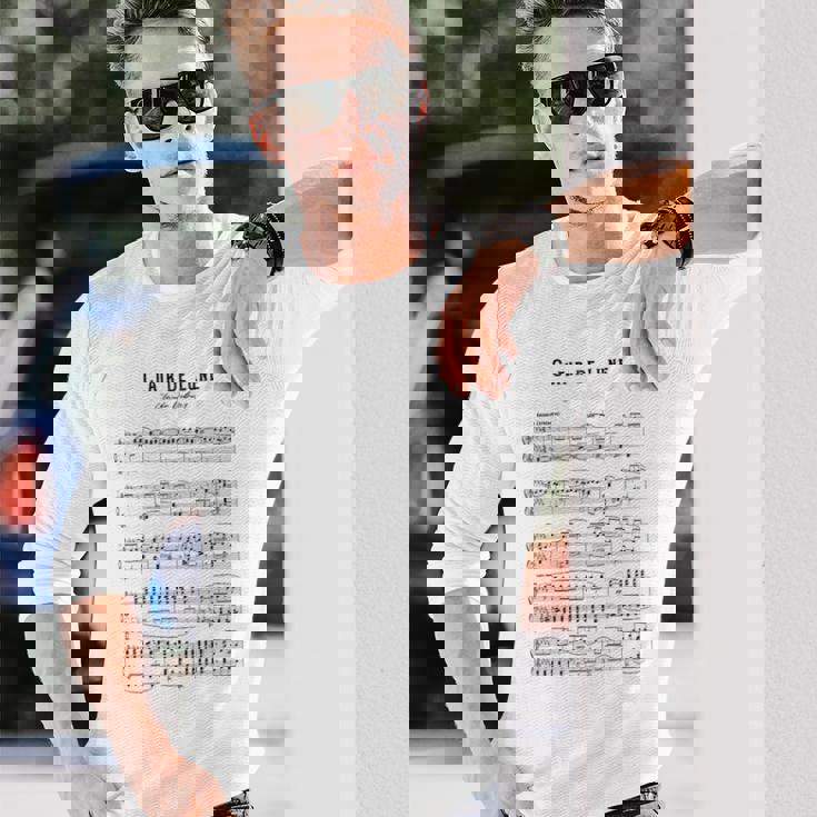 Clair De Lune クロード・ドビュッシー 長袖Tシャツ 彼への贈り物