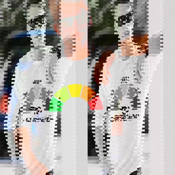 Cortisol Leveltresschool Andtudents 長袖Tシャツ 彼への贈り物