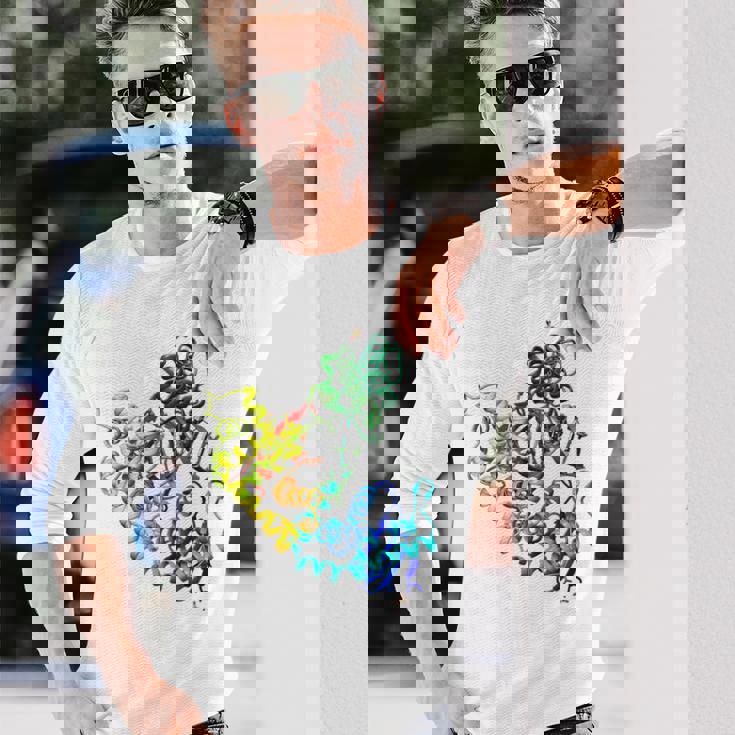 Dna ポリメラーゼ遺伝学 分子生物学 科学者 長袖Tシャツ 彼への贈り物