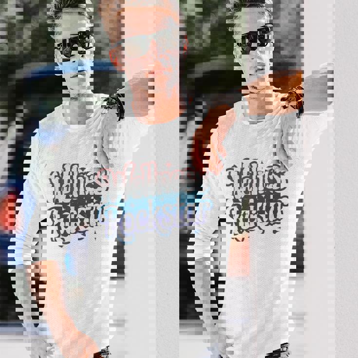 Epic Team Wellness Rockstarquad ヨガクラス フィットネス 長袖Tシャツ 彼への贈り物