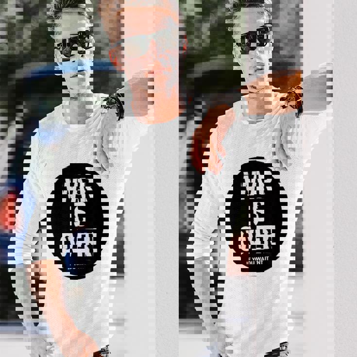 Exclusive War Is Over If You Want It 限定版 長袖Tシャツ 彼への贈り物