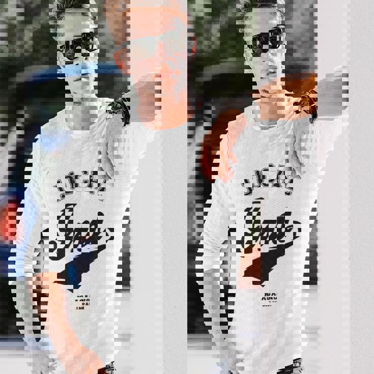 Ina Local 伊那市ローカル 故郷 長袖Tシャツ 彼への贈り物