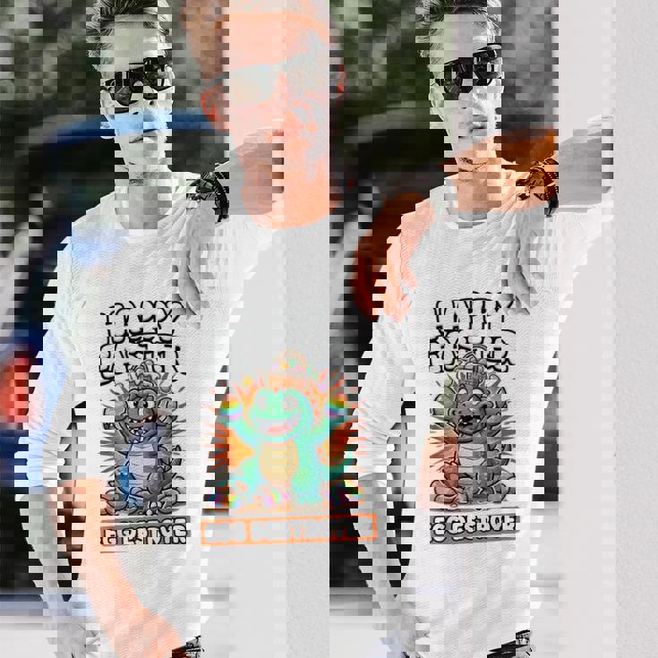 Kaiju イースターシャツ 男の子用 エッグデストロイヤー キッズtシャツ 長袖Tシャツ 彼への贈り物