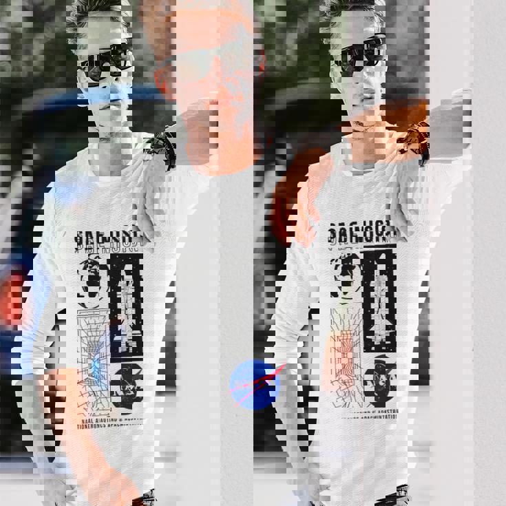 Nasa 宇宙ミッション・ディメンション 長袖Tシャツ 彼への贈り物