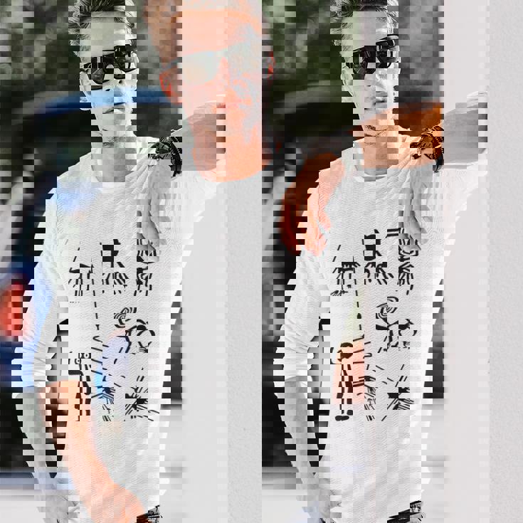 Nazca Lines 古代ufoエイリアン地球外生命アートtシャツ 長袖Tシャツ 彼への贈り物