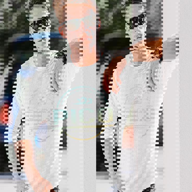 Pico Portugal レトロ ピコ ポルトガル ヴィンテージ サーフ 長袖Tシャツ 彼への贈り物