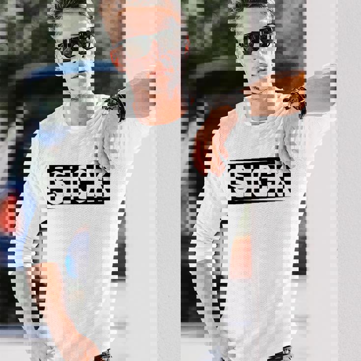 Sick Krank Krass Iickmodeick 長袖Tシャツ 彼への贈り物