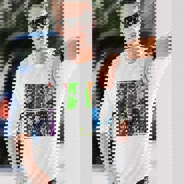 【公式】『ドラゴンクエストvii Reimagined』キャラクターパネル 長袖tシャツ 長袖Tシャツ 彼への贈り物