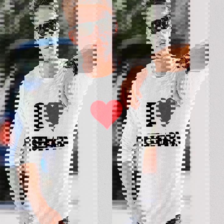 アイハート 伊勢原 Japan Love 日本土産 長袖Tシャツ 彼への贈り物