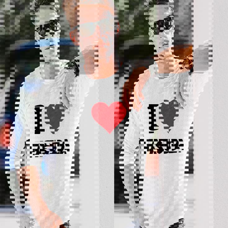 アイハート 蓮田ジャパンラブ 日本土産 長袖Tシャツ 彼への贈り物