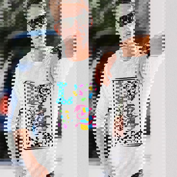 アイ・ラブ・八王子市 I Love 八王子市 私は愛してる八王子市 長袖Tシャツ 彼への贈り物