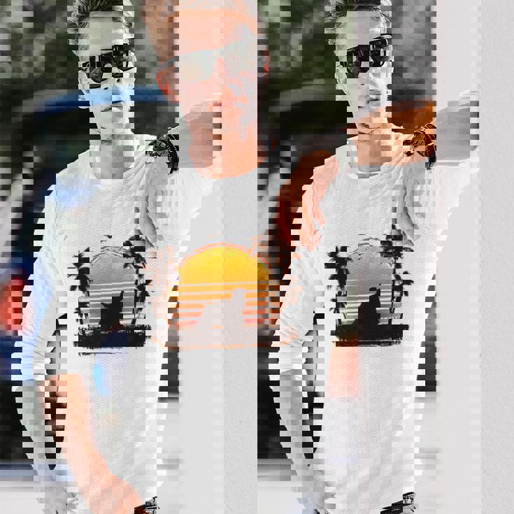 アメリカン・コッカー・スパニエル 犬種 長袖Tシャツ 彼への贈り物