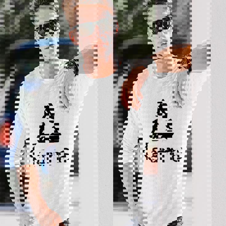 カルマ 長袖Tシャツ 彼への贈り物