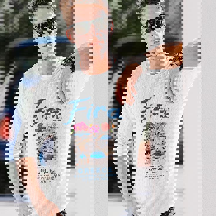 ギリシャ フィラ Thera ヴィンテージ ギリシャ 長袖Tシャツ 彼への贈り物