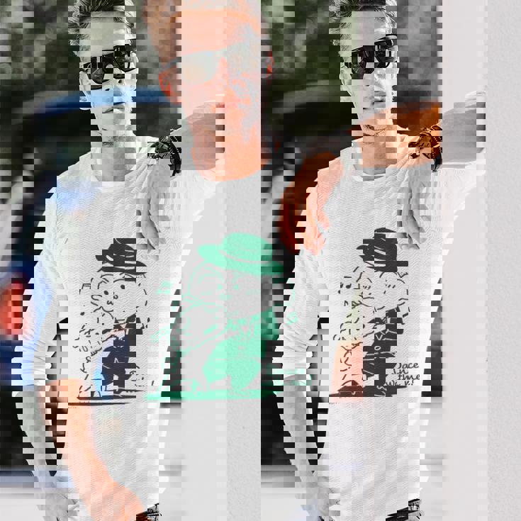 クレヨンしんちゃん マサオくんと踊ろう！ 長袖Tシャツ 彼への贈り物