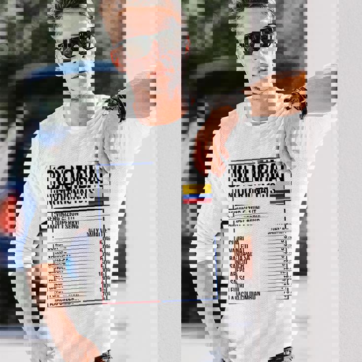 コロンビア 栄養成分 食品 カミセタ コミダ コロンビア 長袖Tシャツ 彼への贈り物