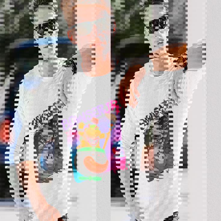 ザ・スーパーマリオギャラクシー・ムービー Bowser Jr Takes Over 長袖Tシャツ 彼への贈り物