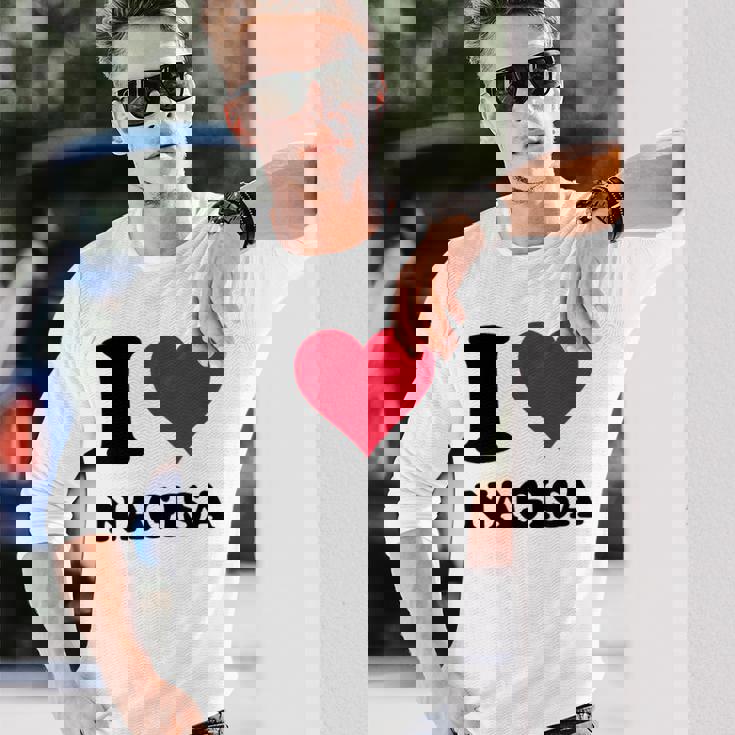 ナギサが大好き 長袖Tシャツ 彼への贈り物