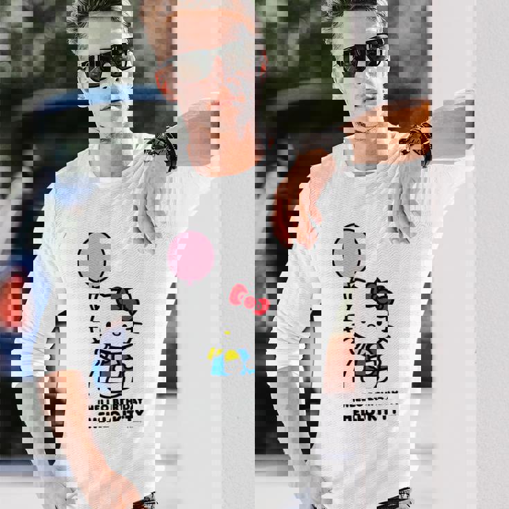 ハローキティ バルーン 長袖Tシャツ 彼への贈り物