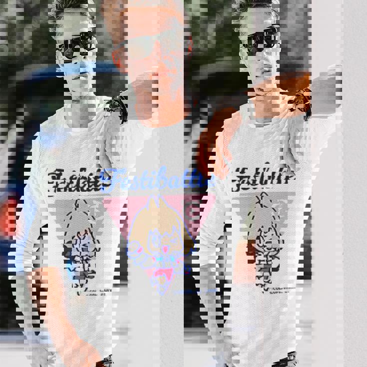 フェスバ ワンポイントマリオン 長袖Tシャツ 彼への贈り物