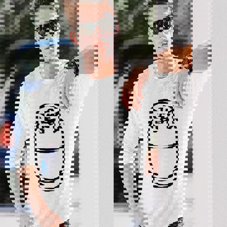 プロパンタンクコスチューム ハロウィン グリル クック グループコスチューム 長袖Tシャツ 彼への贈り物