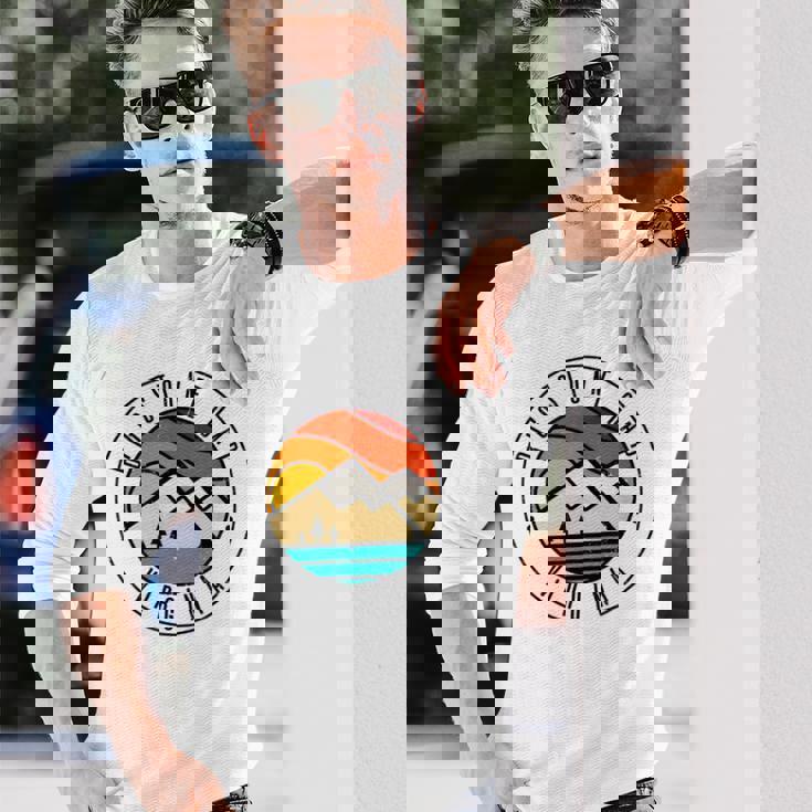 ミニマリスト アウトドア ビッグストーン ギャップ バージニアa 長袖Tシャツ 彼への贈り物