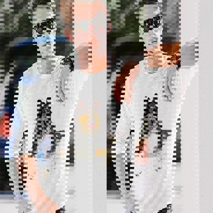 ラフ・コリー・トライ 長袖tシャツ 長袖Tシャツ 彼への贈り物